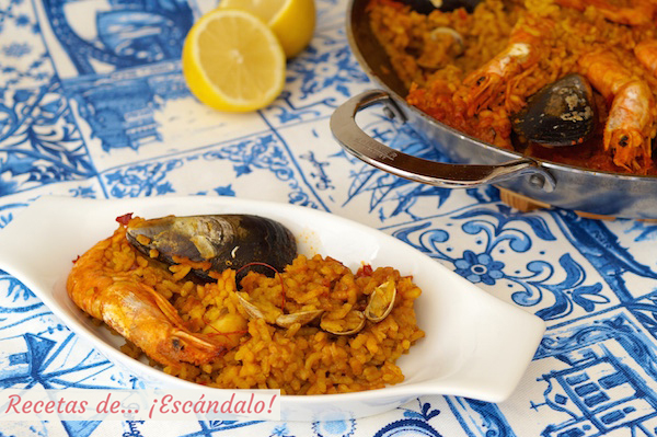 Paella De Marisco Receta Paso A Paso Recetas De Esc Ndalo